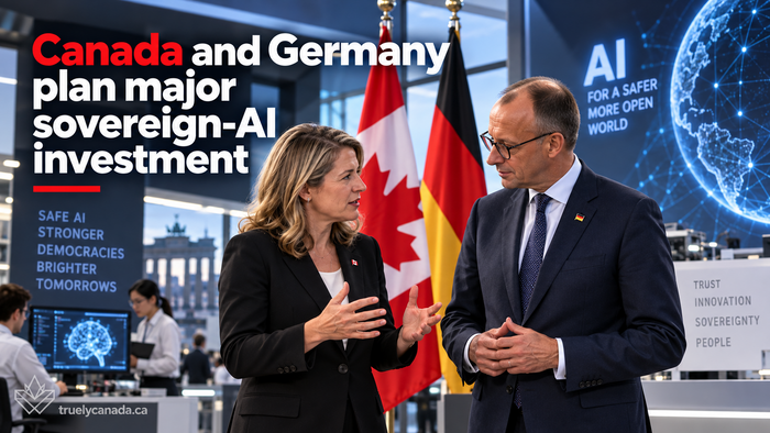Canada and Germany plan major sovereign-AI investment