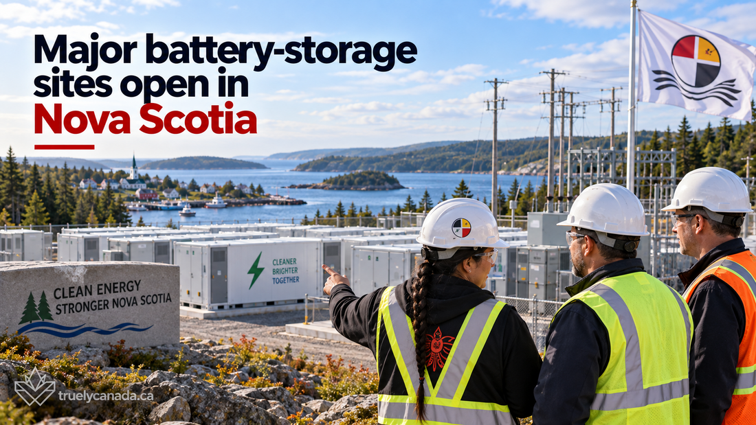 Major battery-storage sites open in Nova Scotia