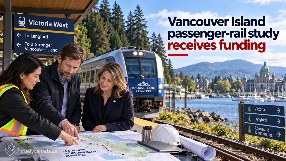 Vancouver Island passenger-rail study receives funding